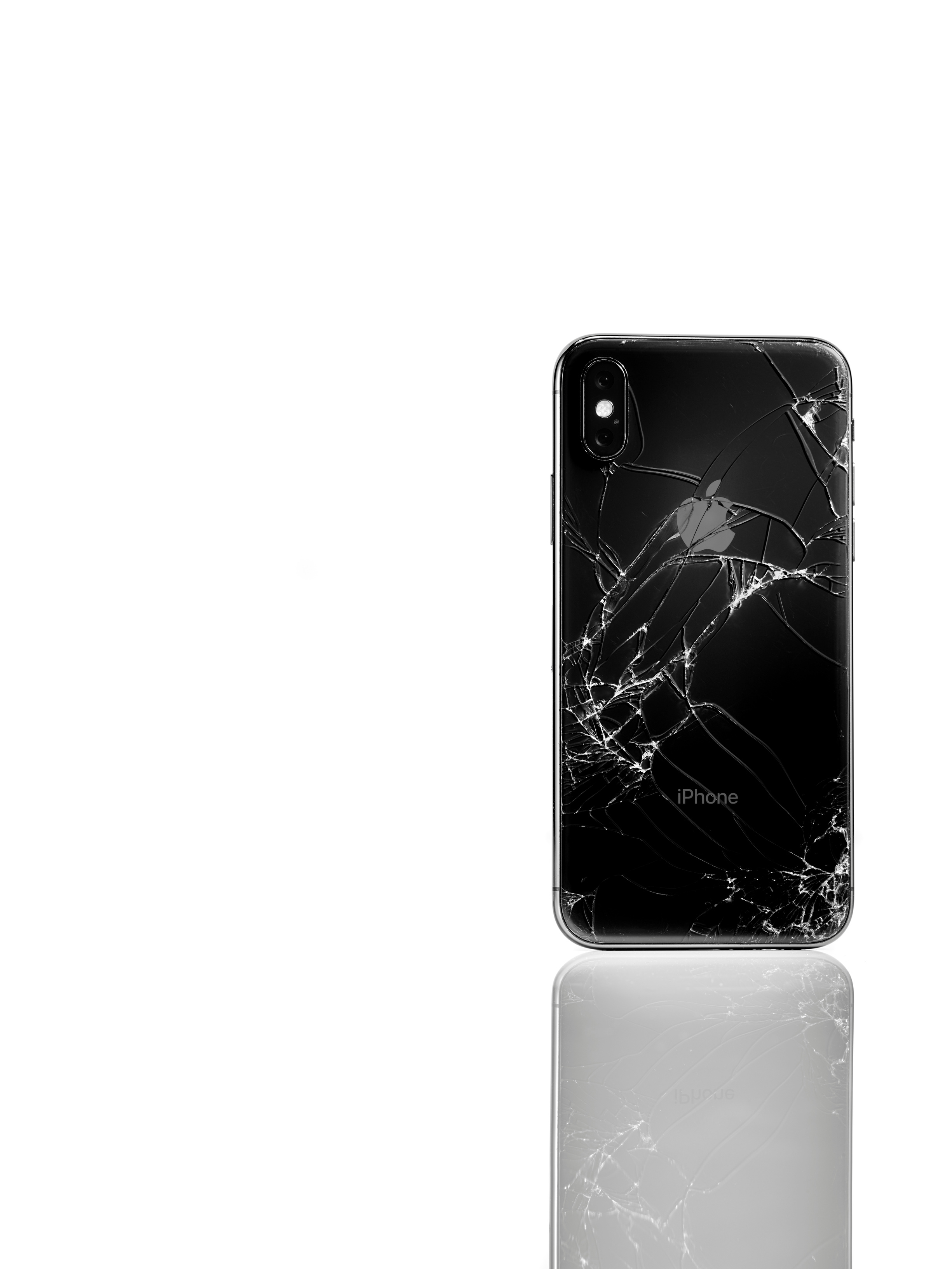 Cracked iphone
